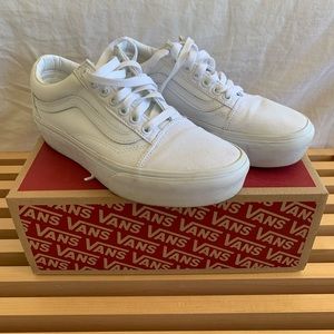 Vans platform size 8